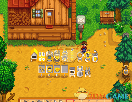 《星露谷物语》制造机器改色集合包MOD