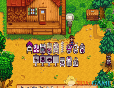 《星露谷物语》制造机器改色集合包MOD