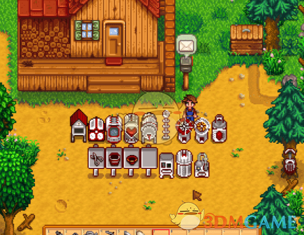 《星露谷物语》制造机器改色集合包MOD