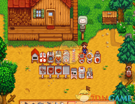 《星露谷物语》制造机器改色集合包MOD