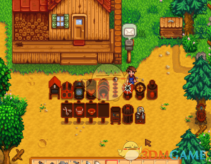 《星露谷物语》制造机器改色集合包MOD