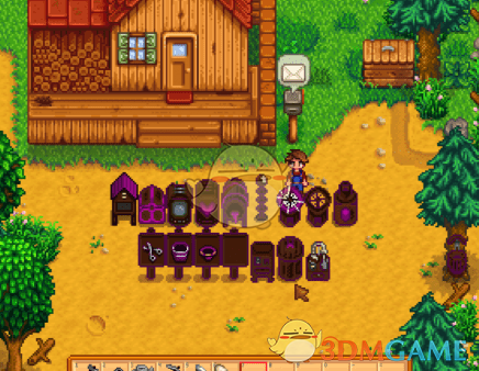 《星露谷物语》制造机器改色集合包MOD