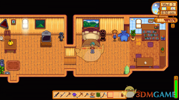 《星露谷物语》传说之下Sans雕像MOD