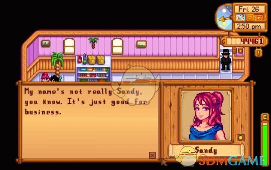 《星露谷物语》桑迪肖像重置MOD