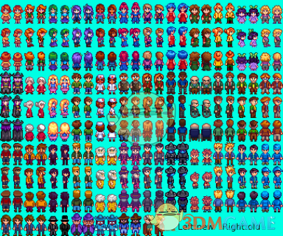 《星露谷物语》全人物精灵可爱化MOD