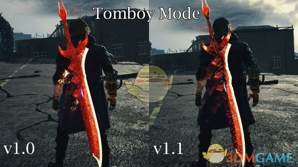 《鬼泣5》绯红恶魔剑MOD