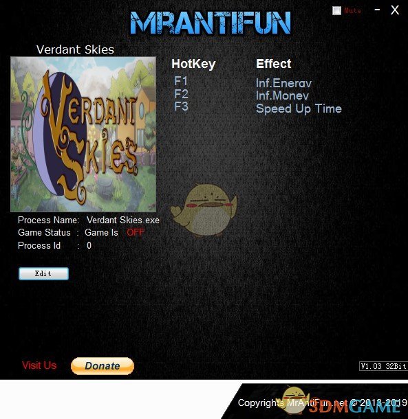 《青翠的天空》v1.3.2三项修改器[MrAntiFun]