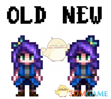 《星露谷物语》阿比盖尔 - 人物精灵微调MOD