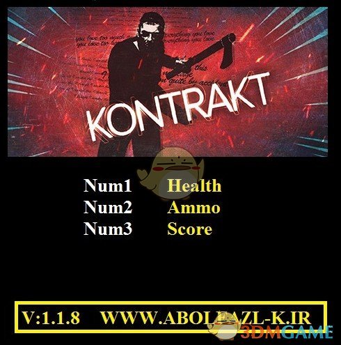 《Kontrakt》v1.1.8三项修改器[Abolfazl]