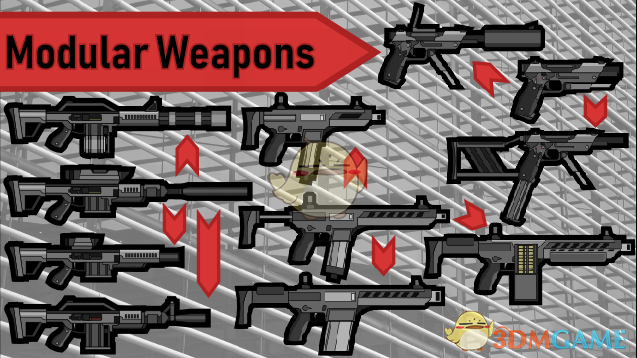 《边缘世界》可升级武器v1.0 MOD