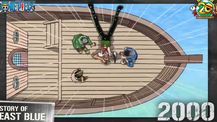 《海贼王》动画放送20周年 官方发布纪念PV加长版