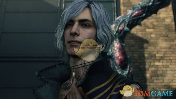 《鬼泣5》V永久白发MOD