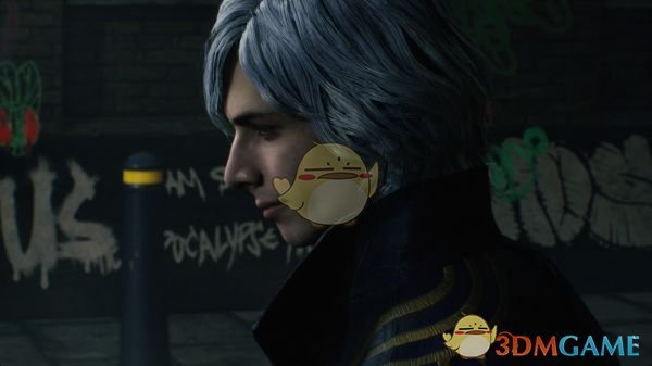 《鬼泣5》V永久白发MOD