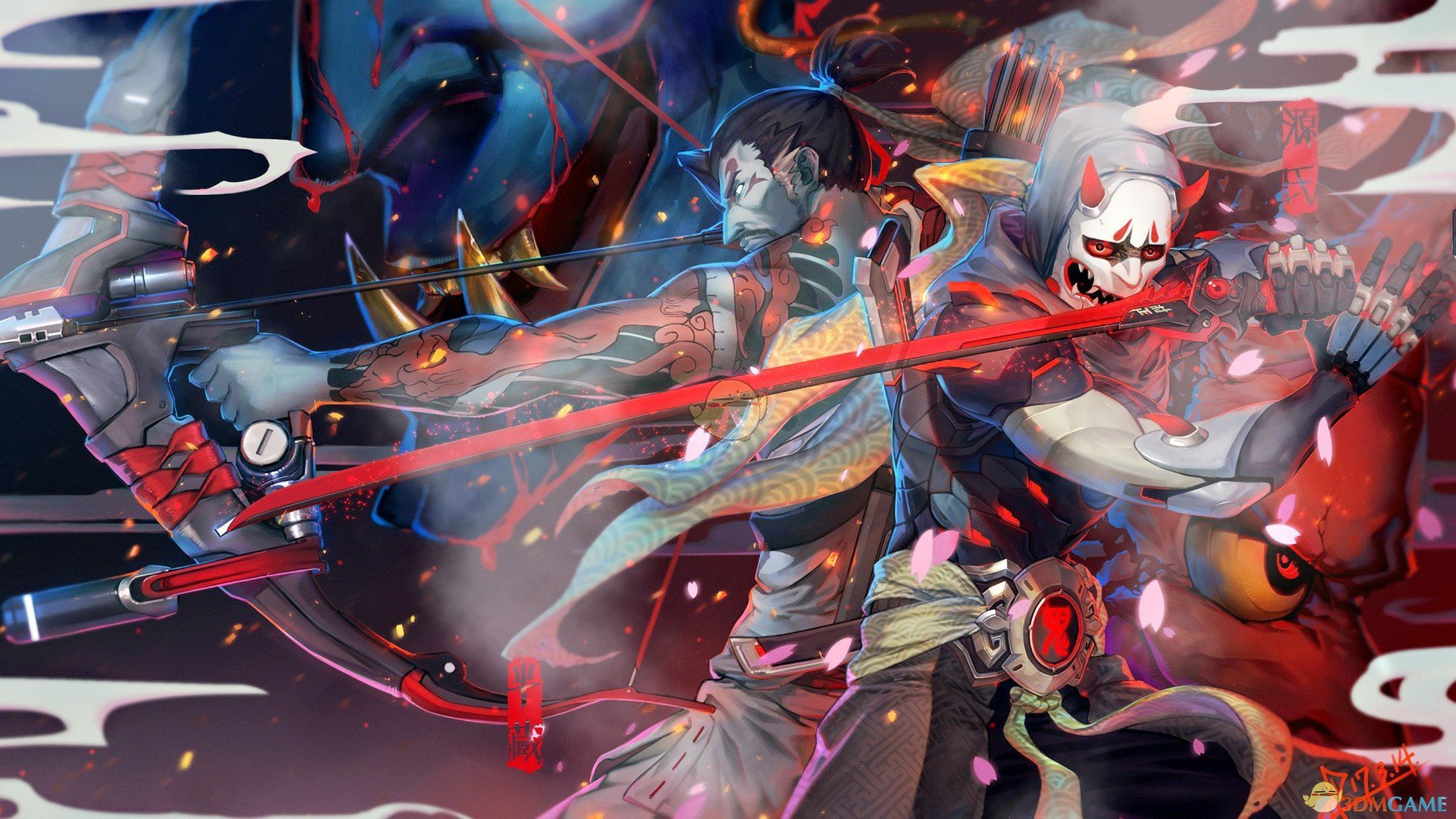 《Wallpaper Engine》邪鬼源氏半藏壁纸