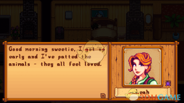 《星露谷物语》配偶会抚摸动物MOD