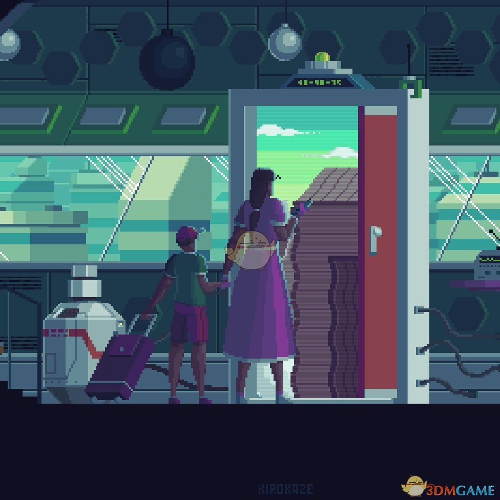 《Wallpaper Engine》像素 - 地铁任意门动态壁纸