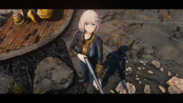 《辐射4》二次元萌妹MOD