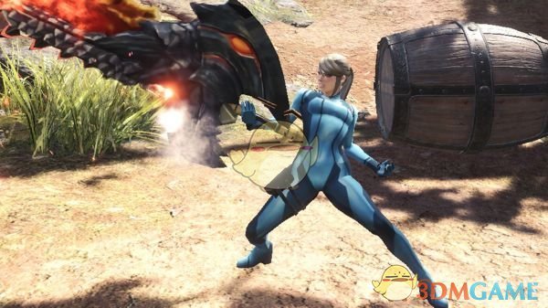 《怪物猎人：世界》银河战士零式萨姆服装MOD