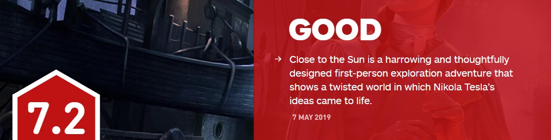 生化奇兵+逃生+万众狂欢 《靠近太阳》IGN给7.2分