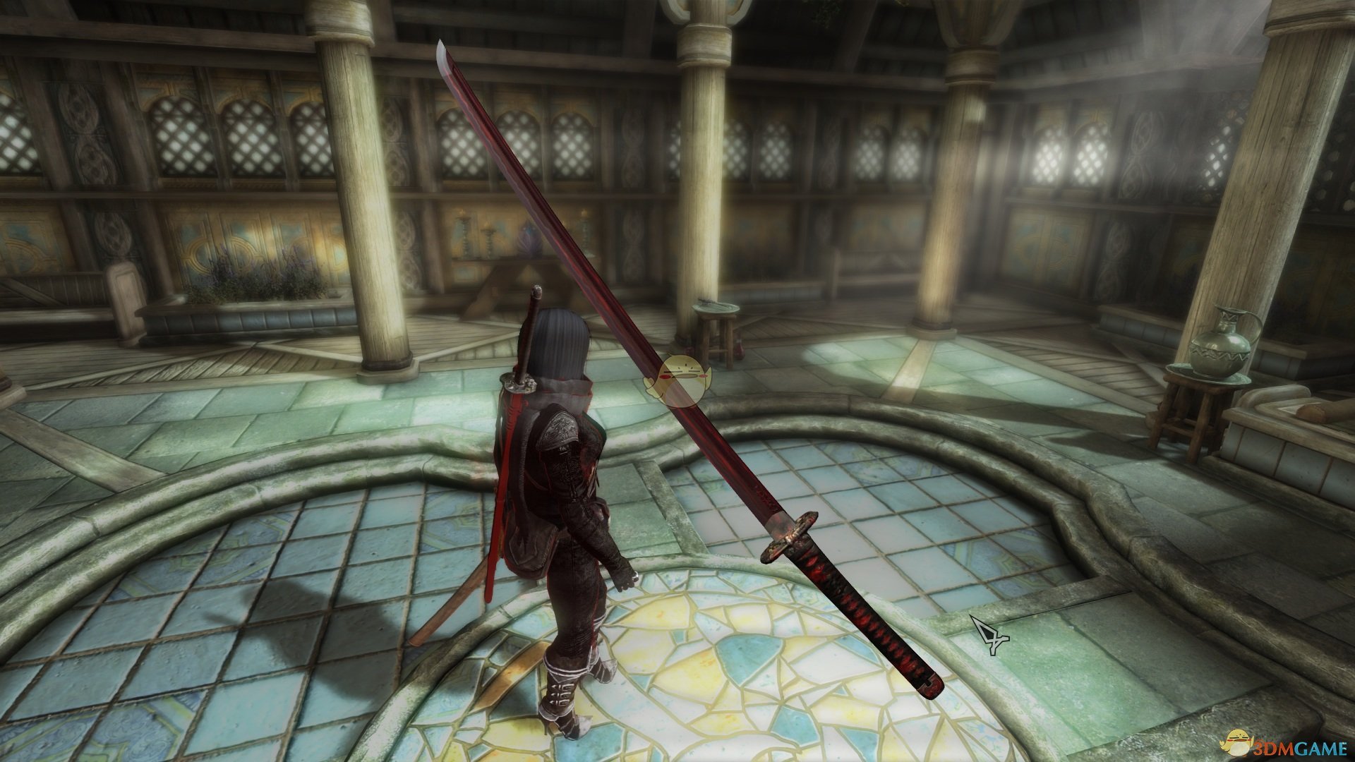 《上古卷轴5：天际重置版》只狼楔丸武器MOD