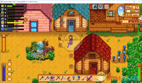 《星露谷物语》战斗等级增加伤害MOD