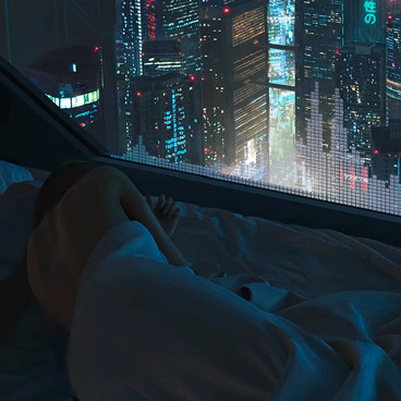 《Wallpaper Engine》赛博朋克音乐响应壁纸