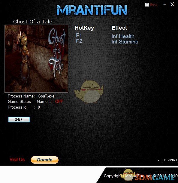 《精灵鼠传说》v8.33无限生命体力修改器[MrAntiFun]