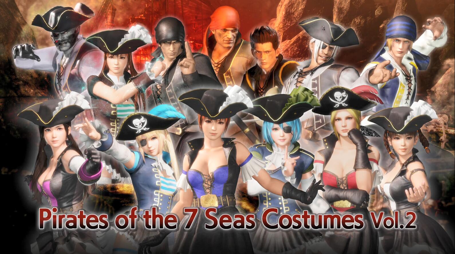 海的浪漫时尚 《死或生6》“七洋大盗”服饰DLC第二弹