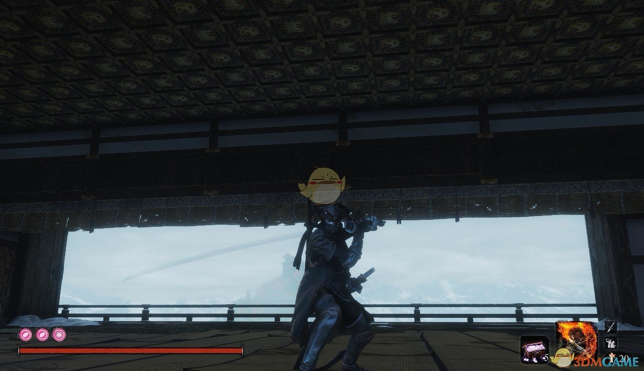 《只狼：影逝二度》透明武士刀MOD