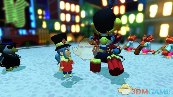 《时光之帽》DJ企鹅外观配色MOD