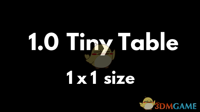 《边缘世界》1x1小桌子v1.0 MOD