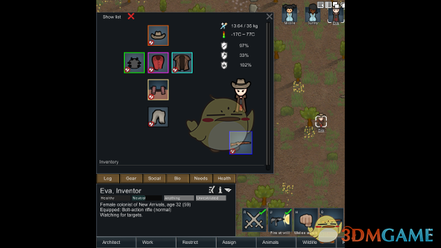 《边缘世界》RPG风格小人界面v1.0 MOD