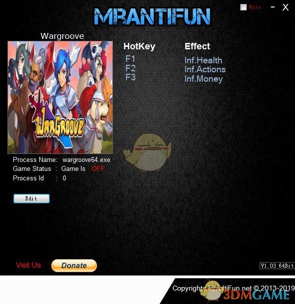 《战律》v1.2.5三项修改器[MrAntiFun]