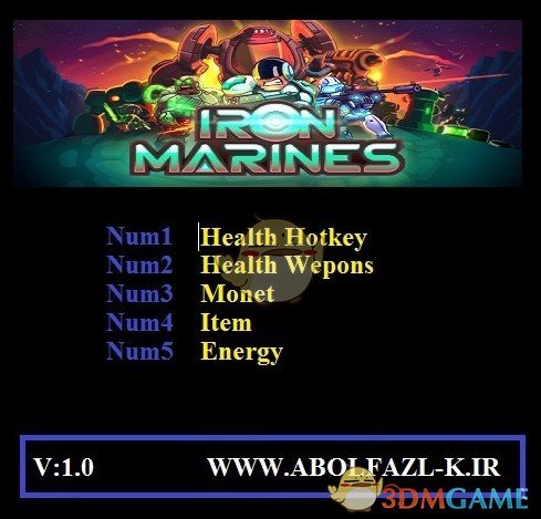 《钢铁战队》v1.0五项修改器[Abolfazl]