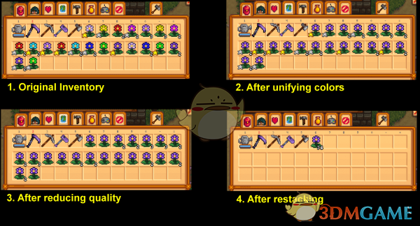 《星露谷物语》花朵颜色与品质功能键MOD