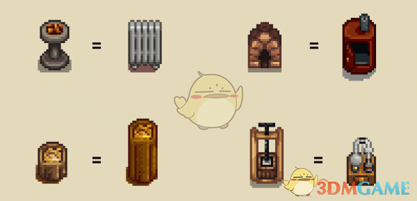 《星露谷物语》原始工匠机器外观包MOD