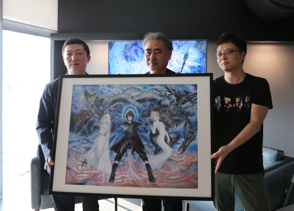 《最终幻想15》手游新作公布 ！天野喜孝亲绘海报亮相