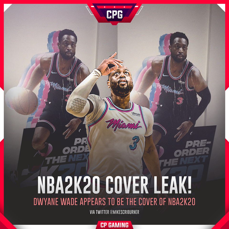 《NBA 2K20》封面泄露？ 网传9月6日全平台发售