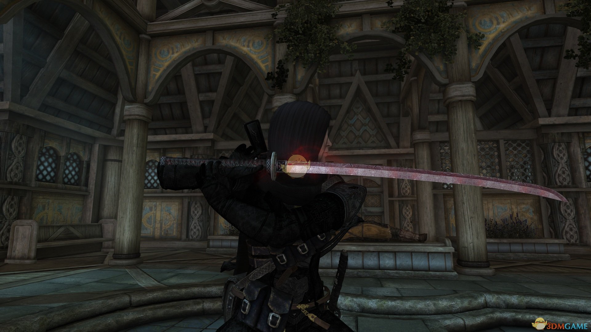 《上古卷轴5：天际》只狼楔丸武器MOD