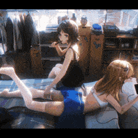 《Wallpaper Engine》白丝少女的夏季动态壁纸