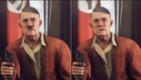 《德军总部：新血液》德国删减版 希特勒胡子都被剃了