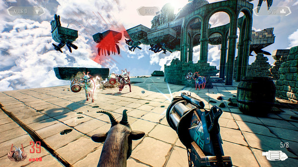 爆裂混战山羊也威武！奇葩FPS游戏《使命山羊》最新预告放出