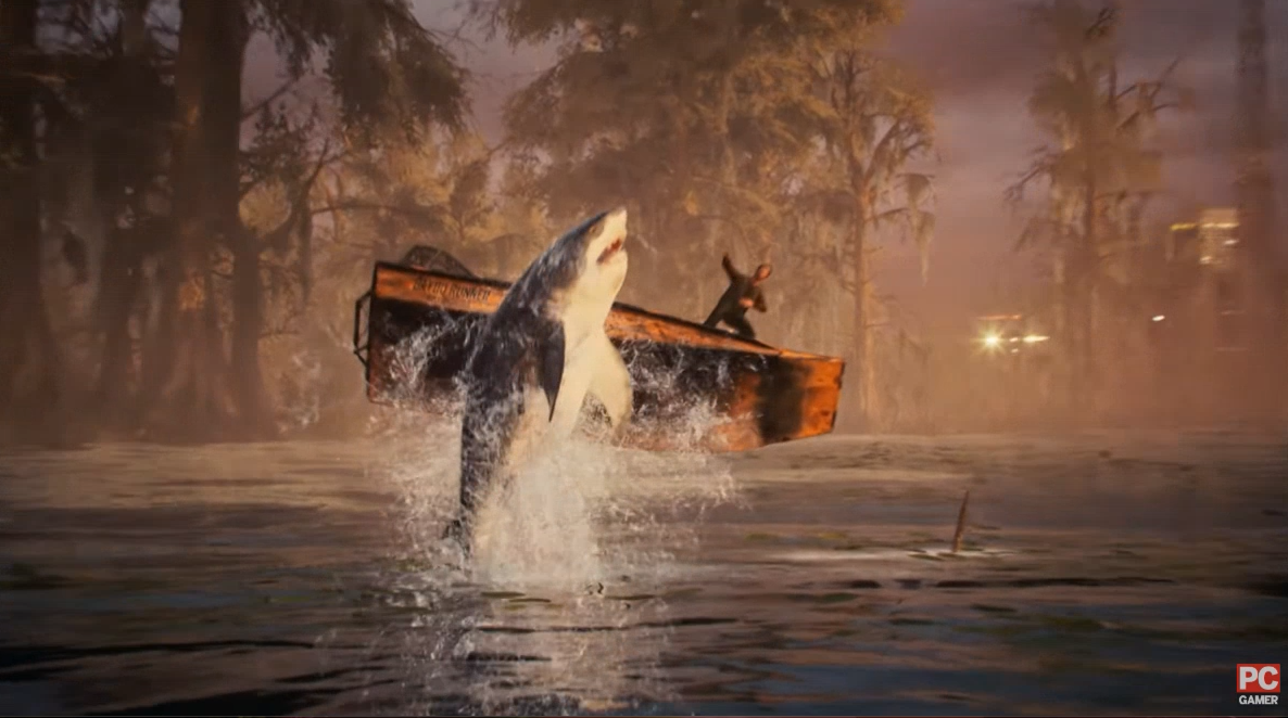 E3：模拟游戏《食人鲨》预告片 变身鲨鱼肆虐人类