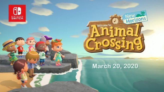E3：《动物之森：新地平线》2020年3月20日推出