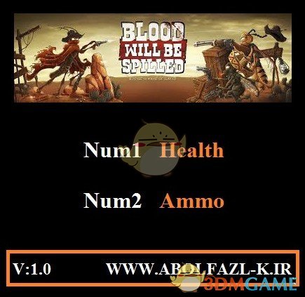《血洒四方》v1.0无限生命弹药修改器[Abolfazl]