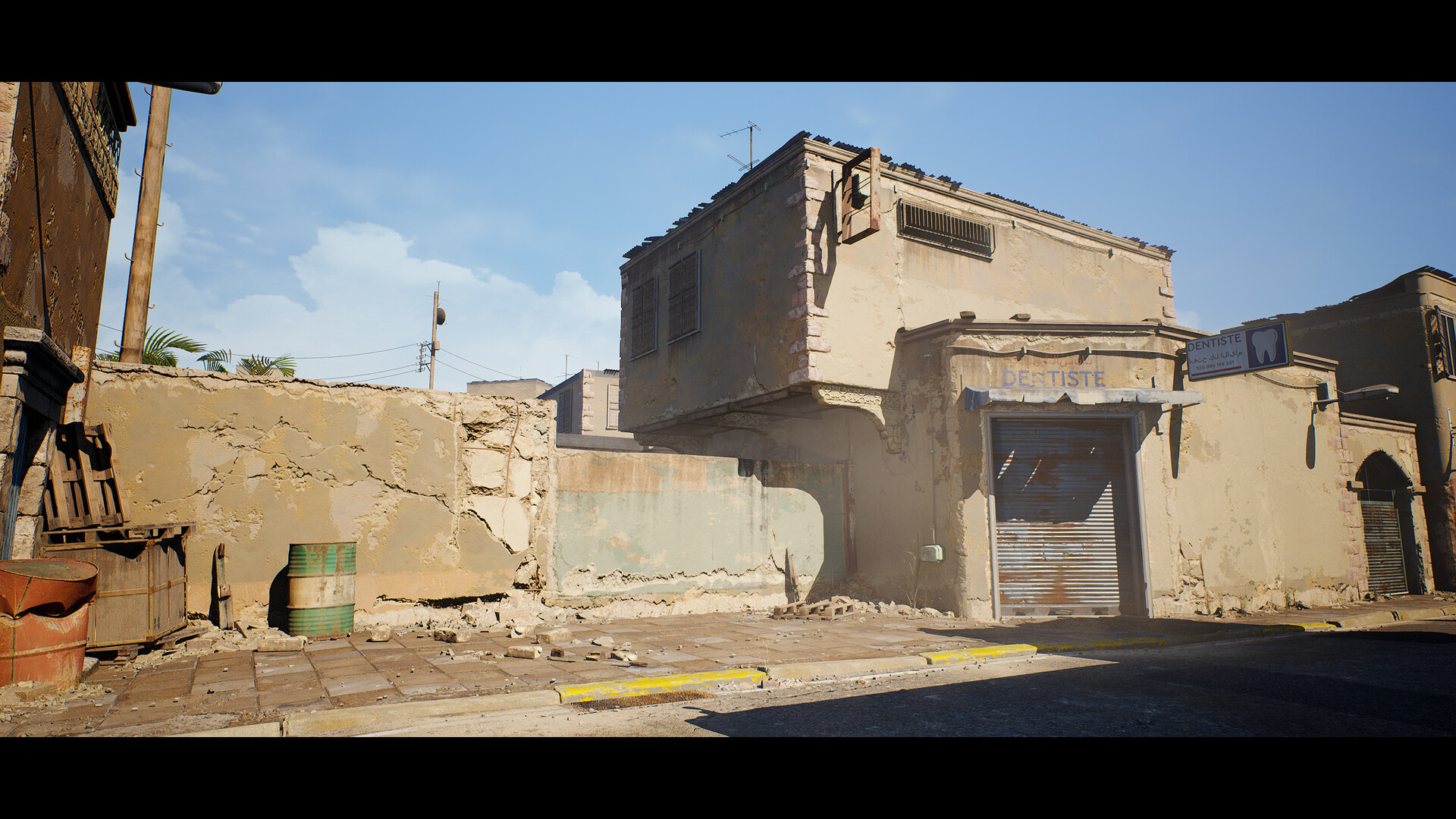 玩家利用虚幻4引擎自制《反恐精英》De_Dust 2地图