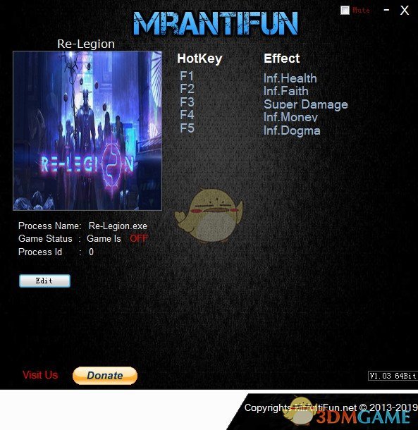 《重整旗鼓》v1.3.3.314五项修改器[MrAntiFun]