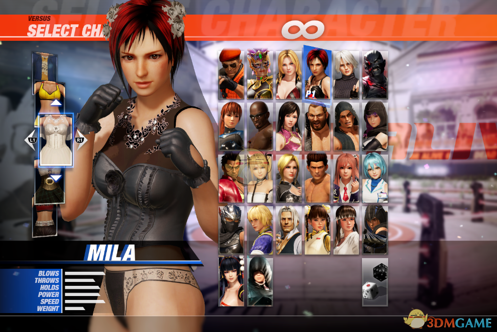 《死或生6》Mila无裙婚纱MOD