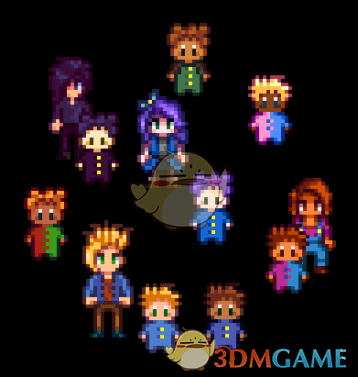 《星露谷物语》婴儿外观包MOD