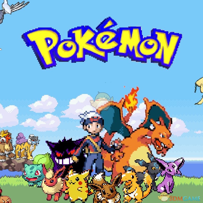 《Wallpaper Engine》宝可梦全家福GBA像素风动态壁纸